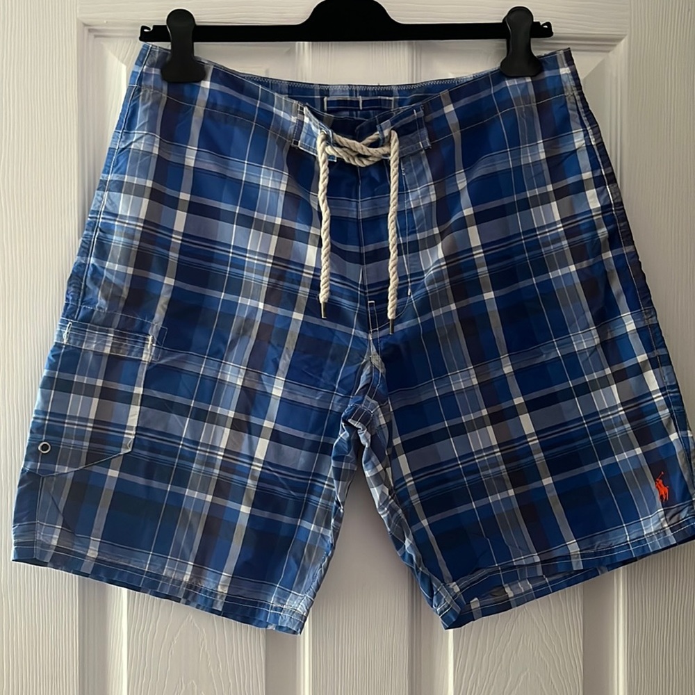 Polo Ralph Lauren swim short blue size 34 excellent condition